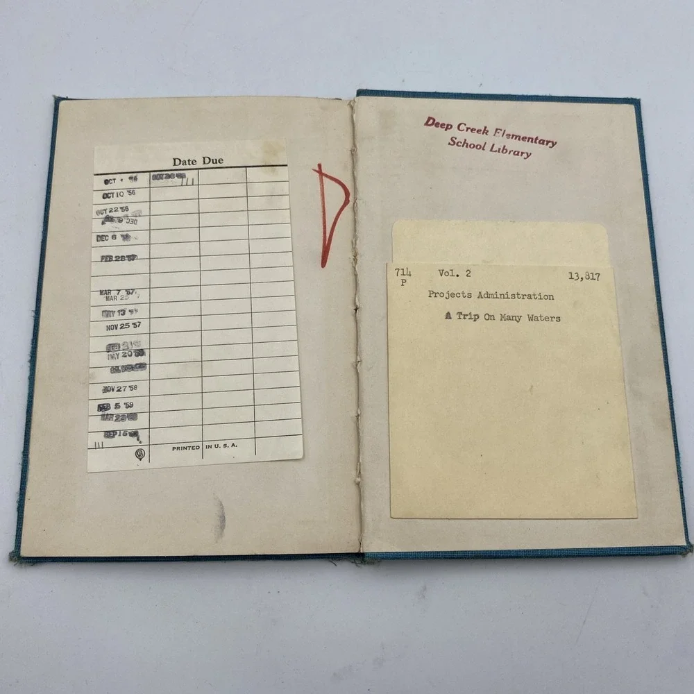 A Trip on Many Waters Children's Science Series Book 1940 Albert Whitman Company